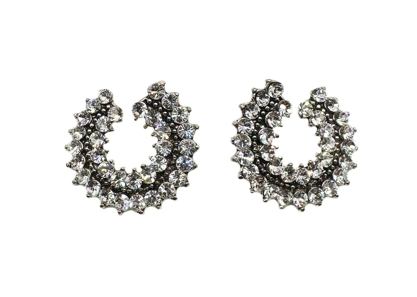 Orecchini con strass O27