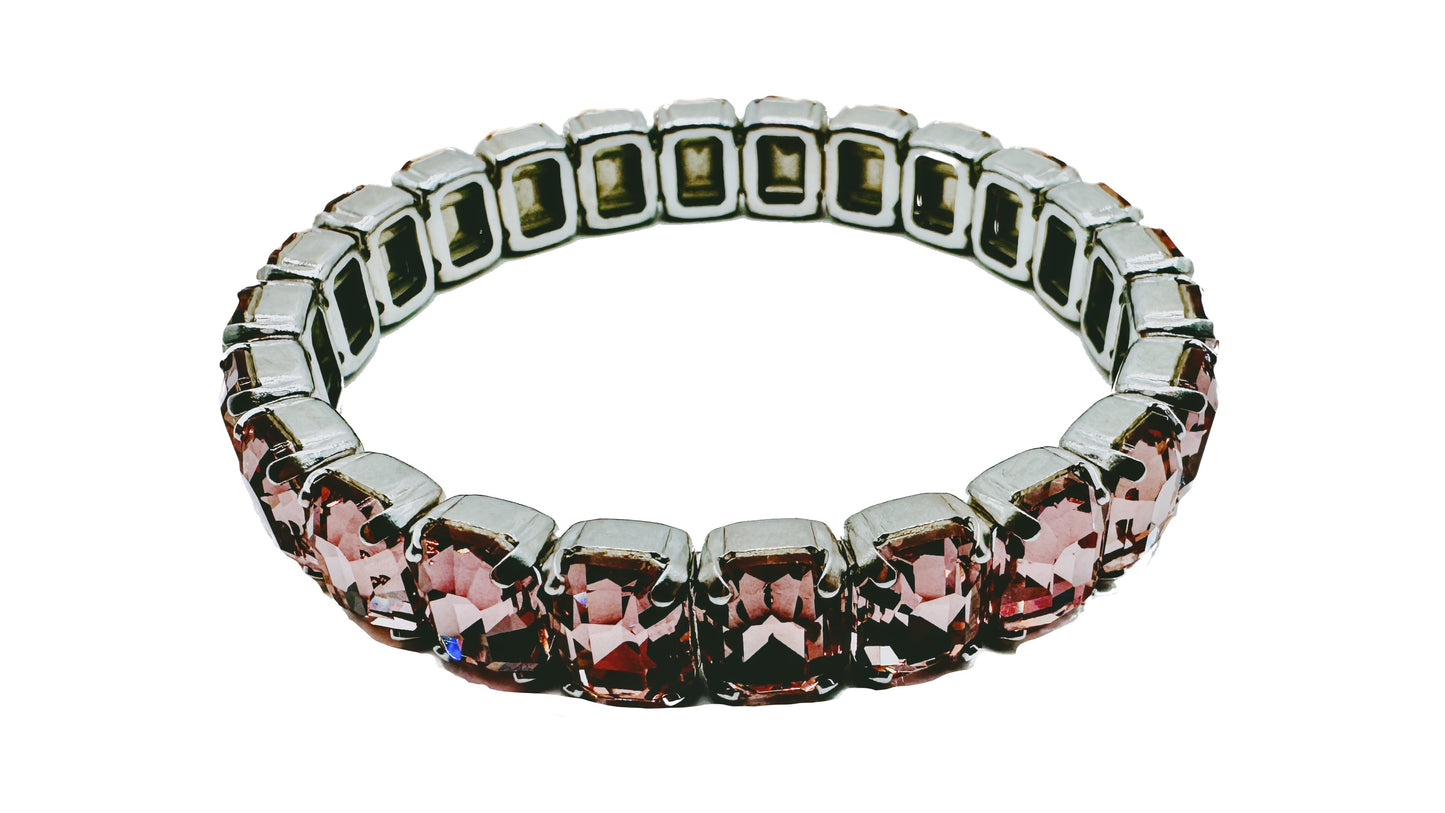 Bracciale elastico con pietre B40