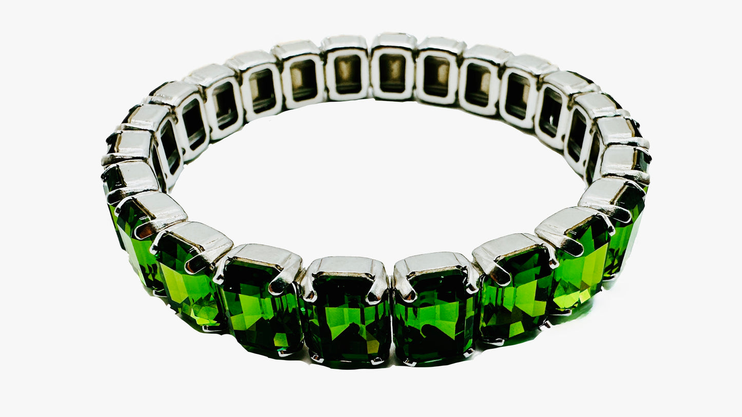 Bracciale elastico con pietre B40