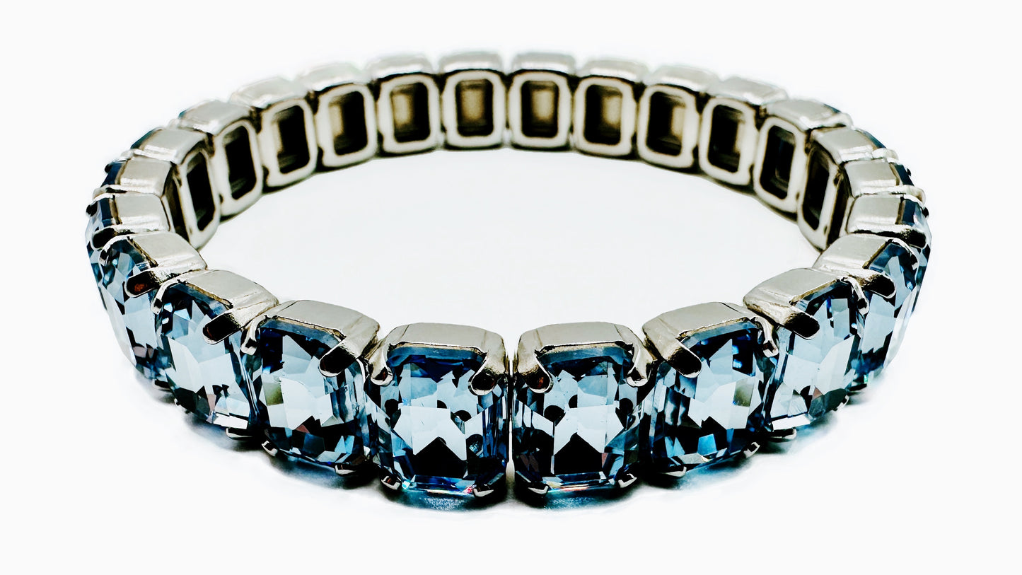 Bracciale elastico con pietre B40