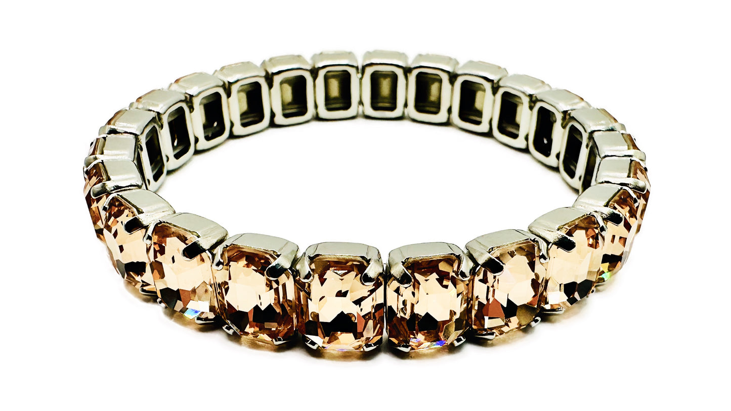 Bracciale elastico con pietre B40