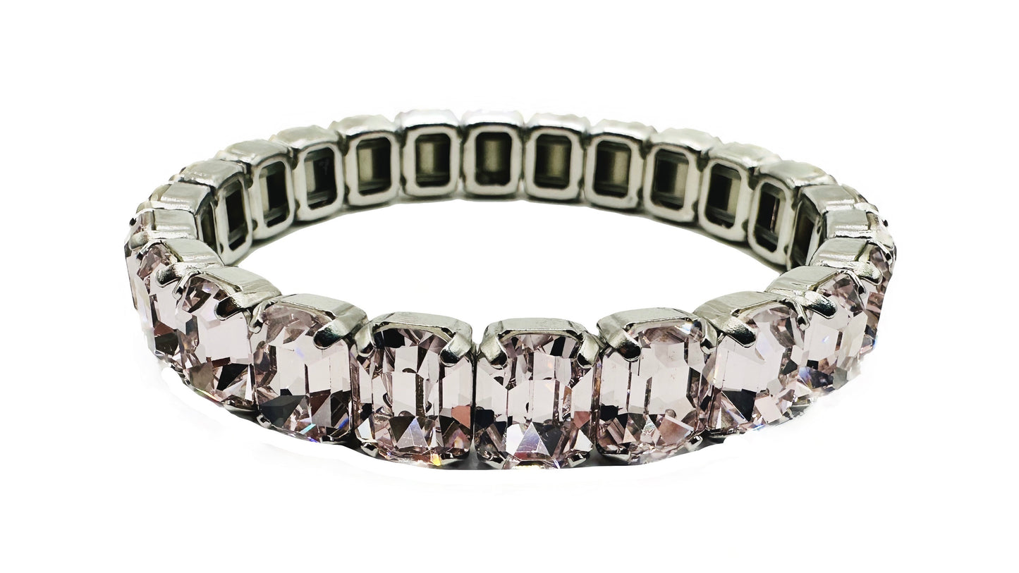 Bracciale elastico con pietre B40