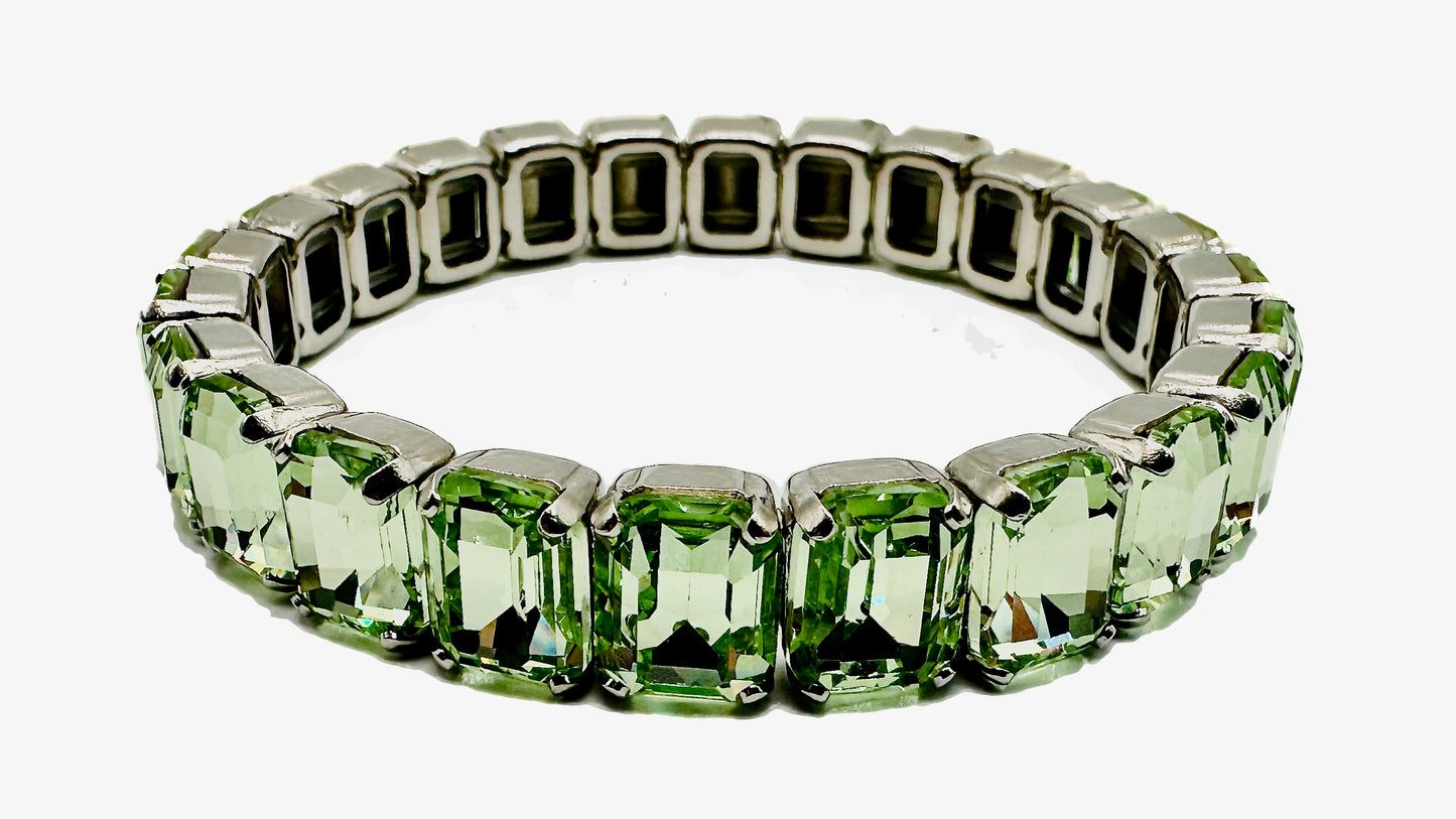 Bracciale elastico con pietre B40