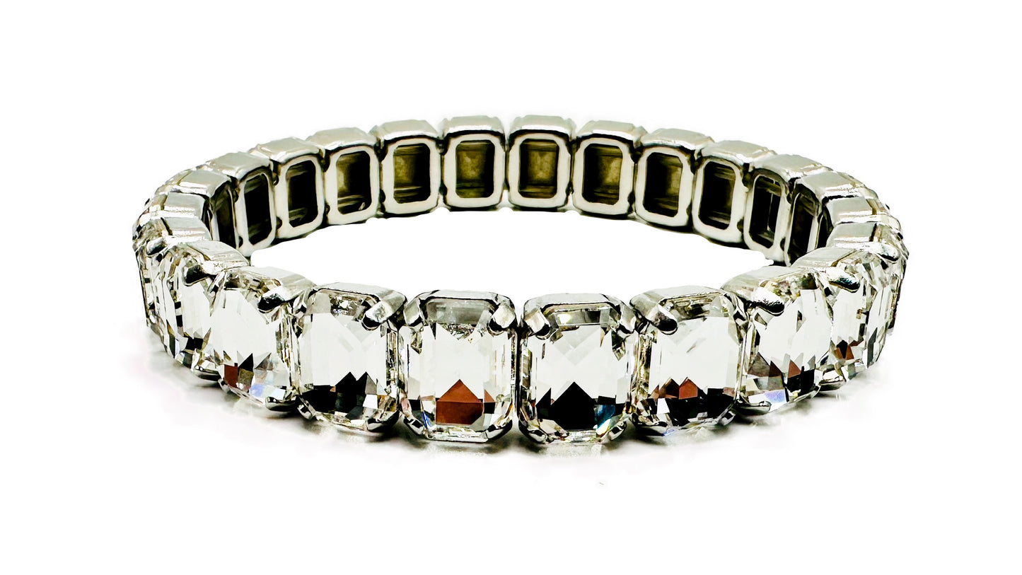 Bracciale elastico con pietre B40