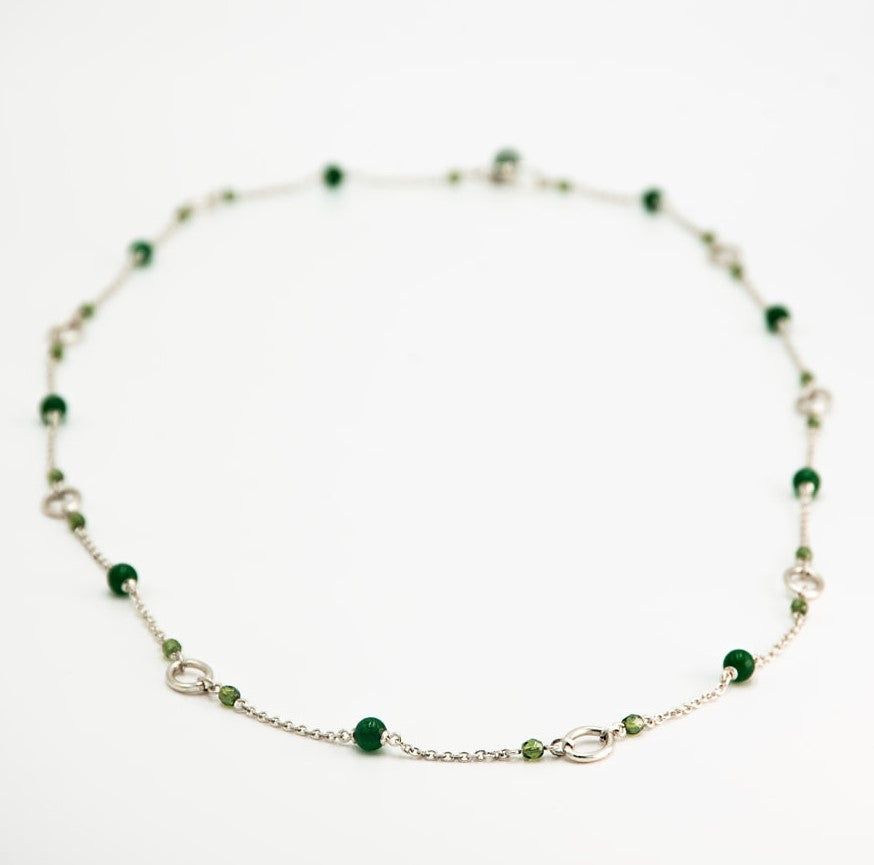 Collana con chiusura regolabile C81