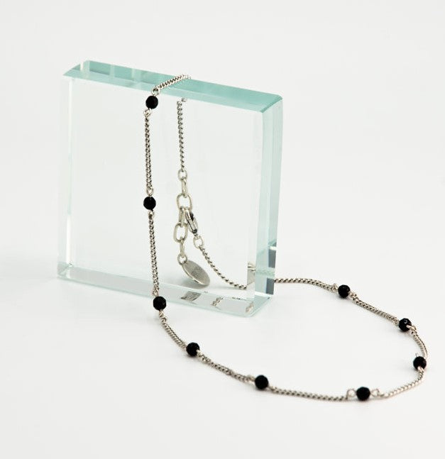 Collana girocollo pietre dure o cristalli C24