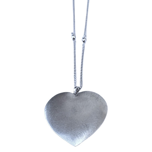 Collana lunga con cuore C40